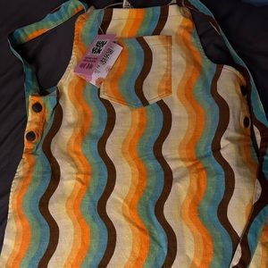 Lucy & Yak Mini Pini Dress: ORGANIC CORDUROY - All Wavy